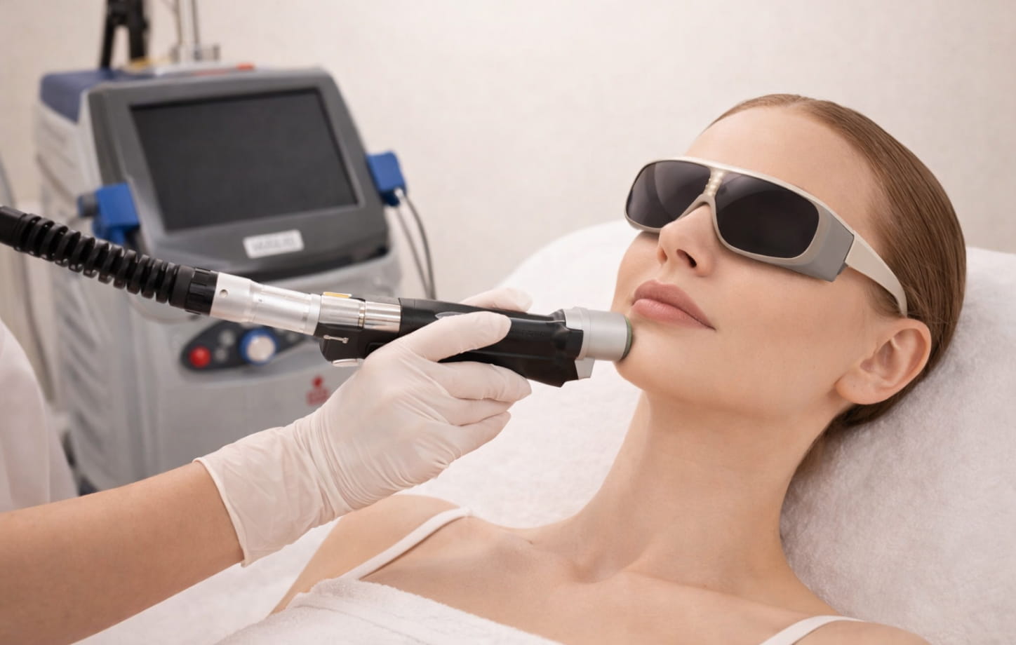 Лазерная эпиляция лица в клинике Комаровой